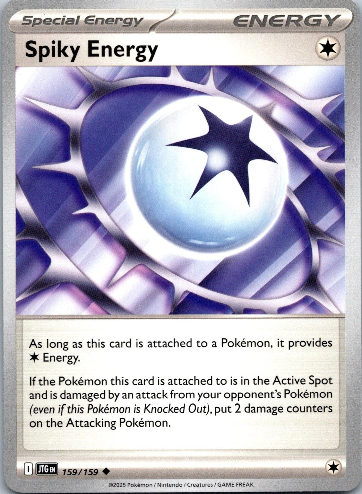 Spiky Energy 159/159 Uncommon Journey Together Pokemon Near Mint