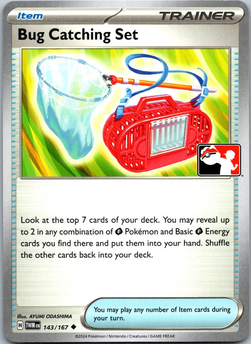 Bug Catching Set 143/167 Uncommon Twilight Masquerade Pokemon Near Mint
