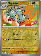 Magneton 064/197 Common Obsidian Flames Pokemon Near Mint