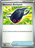 Nemona's Backpack 083/091 Uncommon Paldean Fates Pokemon Near Mint