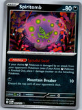 Spiritomb 087/132 Uncommon Mega Evolution Pokemon Reverse Holo Near Mint