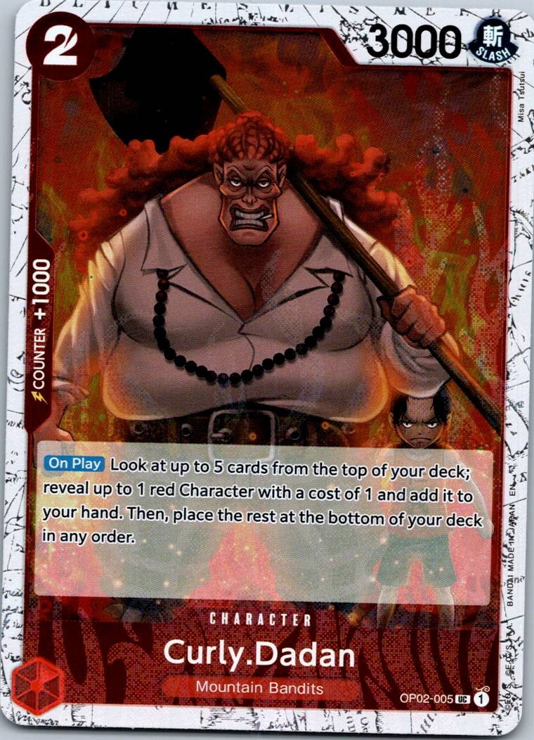 Curly.Dadan - OP02-005 Premium Booster -The Best- Vol. 2 One Piece NM