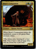 Bear's Companion 182 Uncommon Double Masters 2022 Magic: The Gathering Near Mint