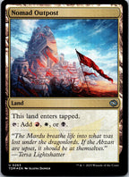 Nomad Outpost 263 Uncommon Tarkir: Dragonstorm Magic: The Gathering Foil NM