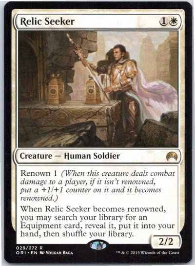 Relic Seeker 29 Rare Magic Origins Magic: The Gathering Near Mint