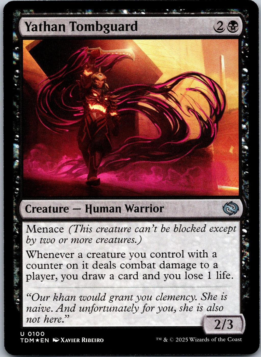 Yathan Tombguard 100 Uncommon Tarkir: Dragonstorm Magic: The Gathering NM | HOKO