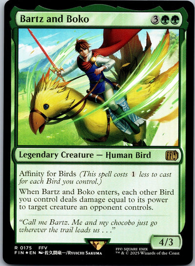 Bartz and Boko 175 Rare Prerelease Cards Magic: The Gathering Foil Near Mint
