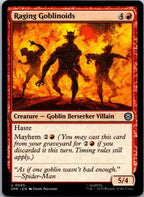 Raging Goblinoids 85 Uncommon Marvel's Spider-Man Magic: The Gathering NM | HOKO