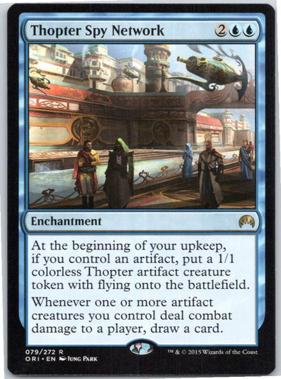 Thopter Spy Network 79 Rare Magic Origins Magic: The Gathering Near Mint
