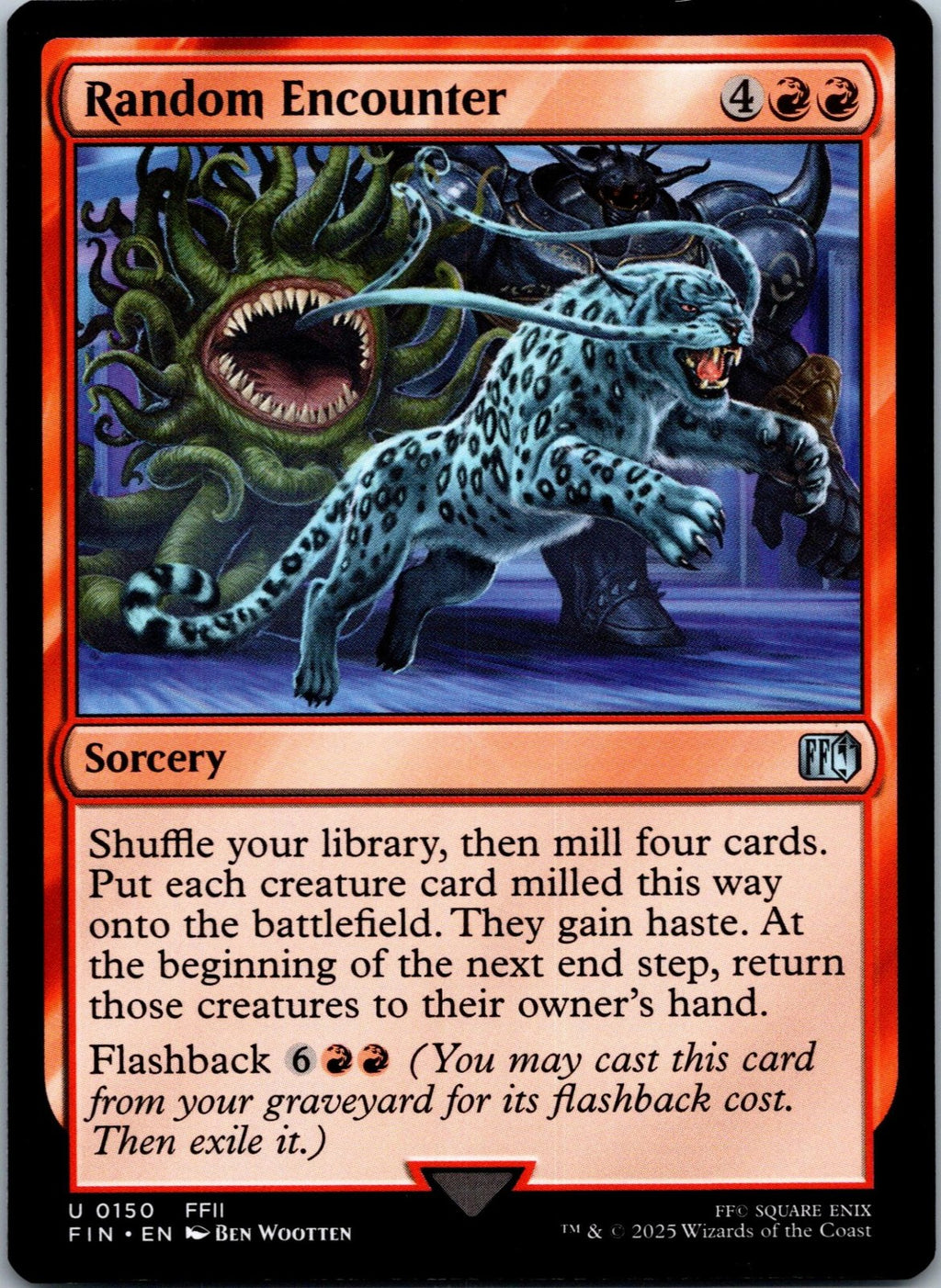 Random Encounter 150 Uncommon Final Fantasy Magic: The Gathering Near Mint