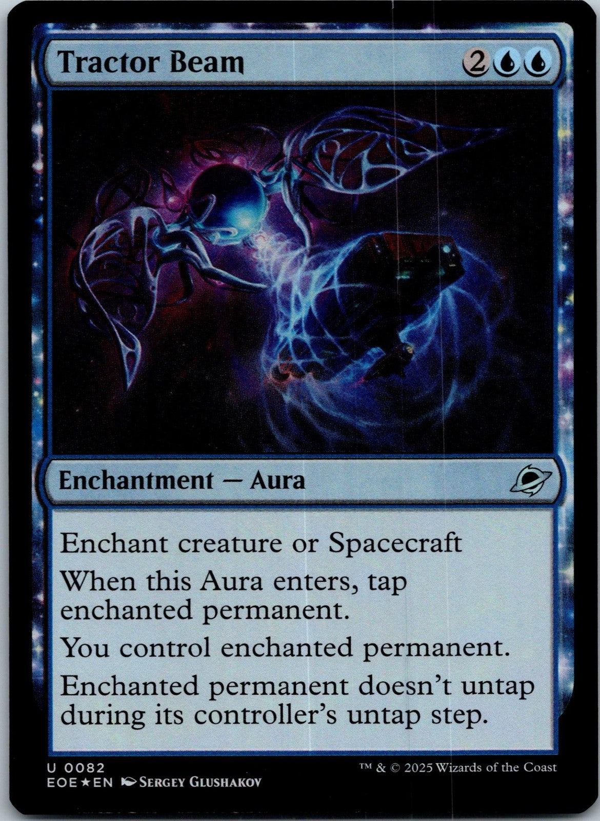 Tractor Beam 82 Uncommon Edge of Eternities Magic: The Gathering Near Mint