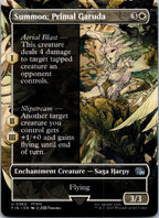Summon: Primal Garuda (Borderless) 360 FINAL FANTASY Magic: The Gathering NM