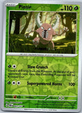 Pinsir 003/167 Common Twilight Masquerade Pokemon Reverse Holo Near Mint
