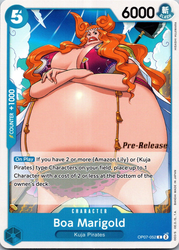 Boa Marigold OP07-052 Common 500 Years in the Future One Piece Near Mint