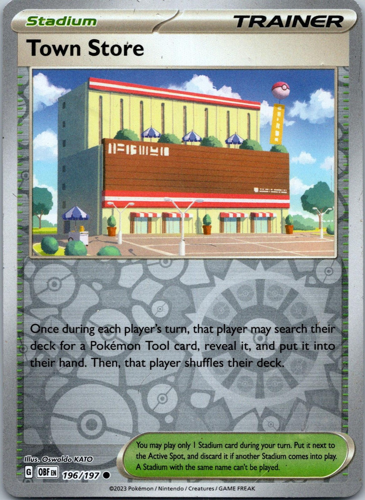 Town Store 196/197 Common Obsidian Flames Pokemon Near Mint
