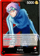 Koby (001) OP11-001 Leader A Fist of Divine Speed One Piece Near Mint