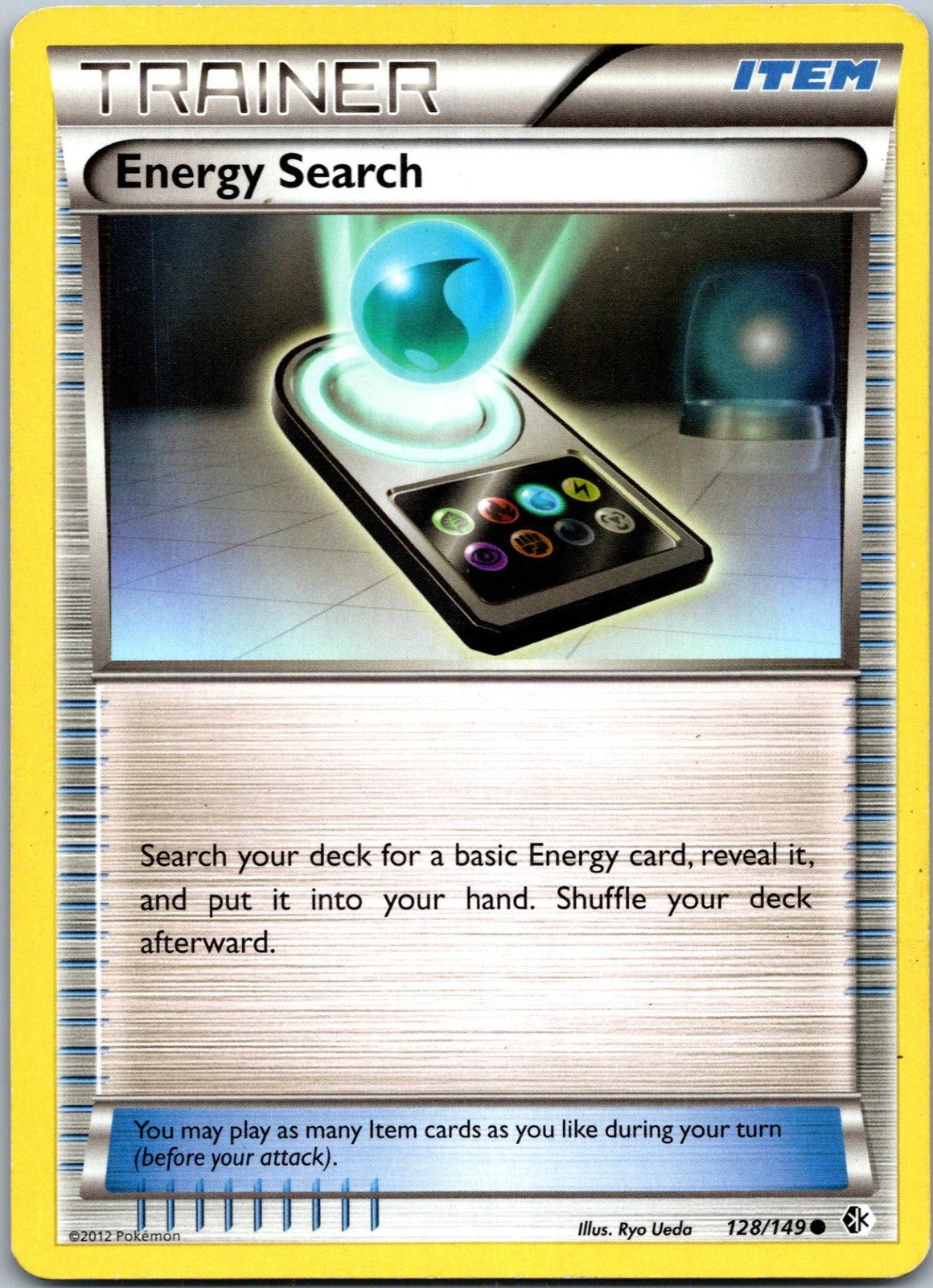 Energy Search 128/149 Common Boundaries Crossed Pokemon Near Mint