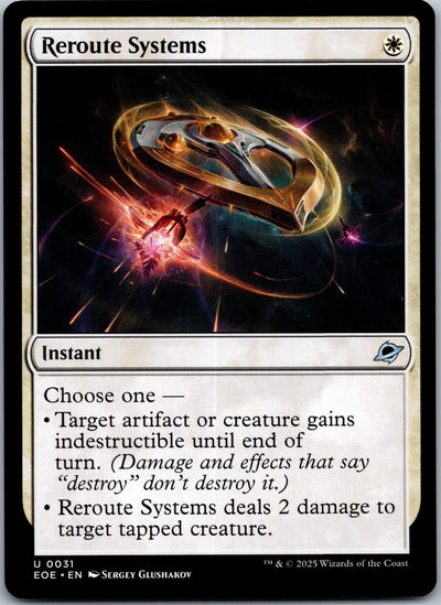 Reroute Systems 31 Uncommon Edge of Eternities Magic: The Gathering NM | HOKO