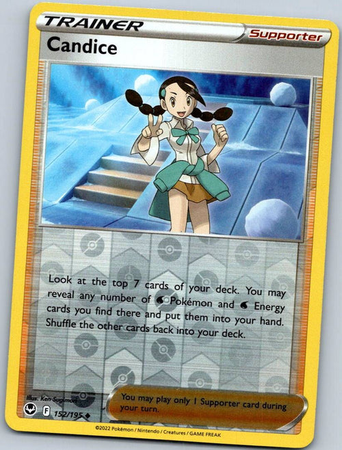 Candice 152/195 Reverse Silver Tempest Pokemon Near Mint
