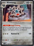 Klinklang 063/086 Rare Black Bolt Pokemon Near Mint