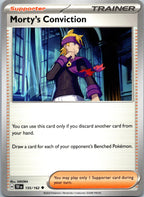 Morty's Conviction 155/162 Uncommon Temporal Forces Pokemon Near Mint