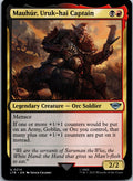 Mauhur, Uruk-hai Captain: The Lord of the Rings Magic: The Gathering NM