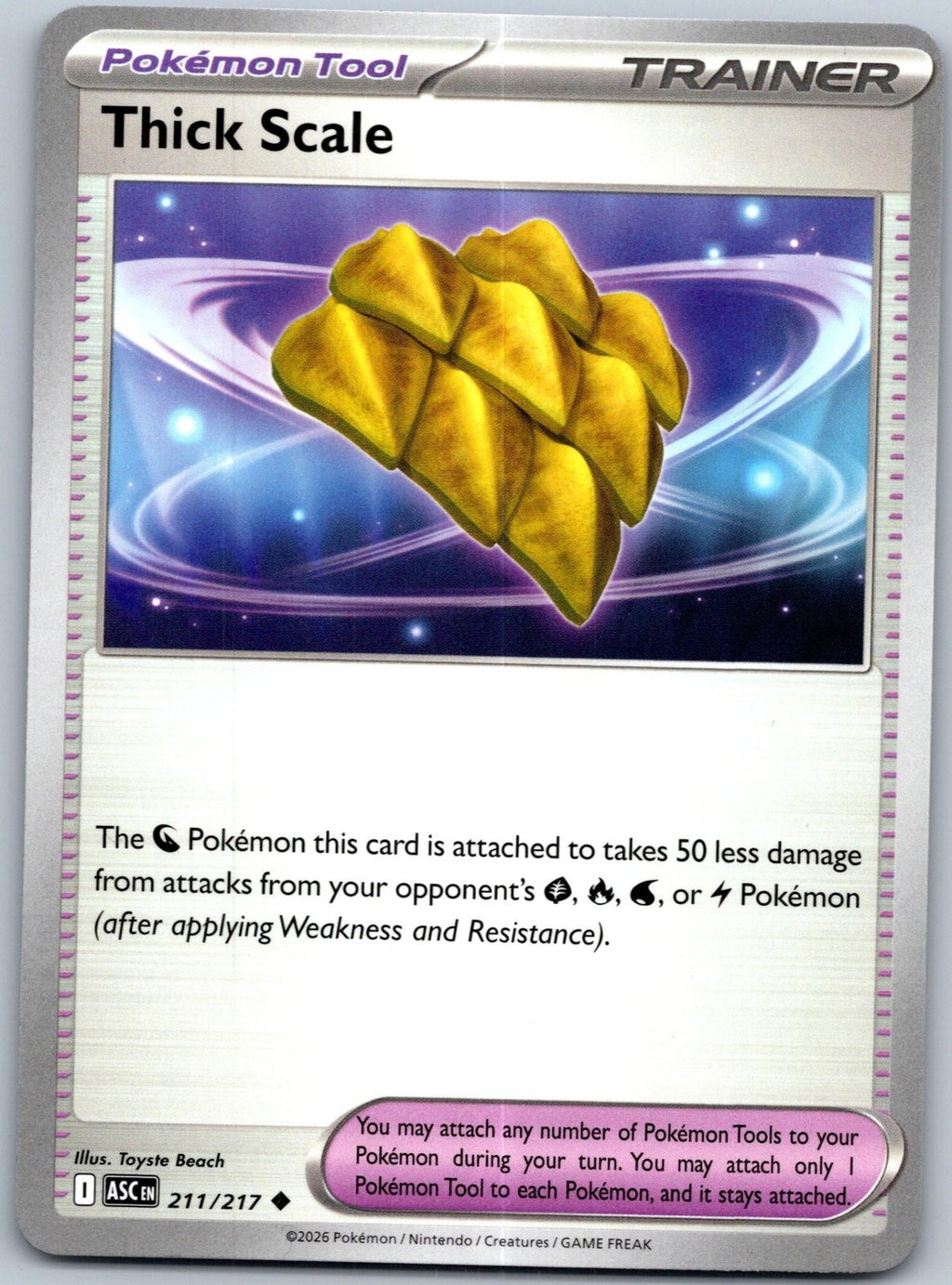 Thick Scale 211/217 Uncommon ME: Ascended Heroes Pokemon Near Mint