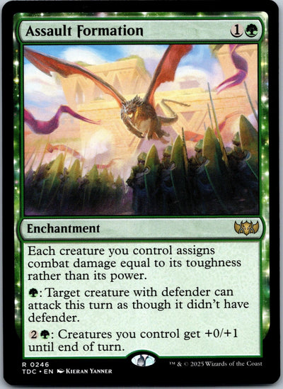 Assault Formation 155 Uncommon Iconic Masters Magic: The Gathering NM | HOKO