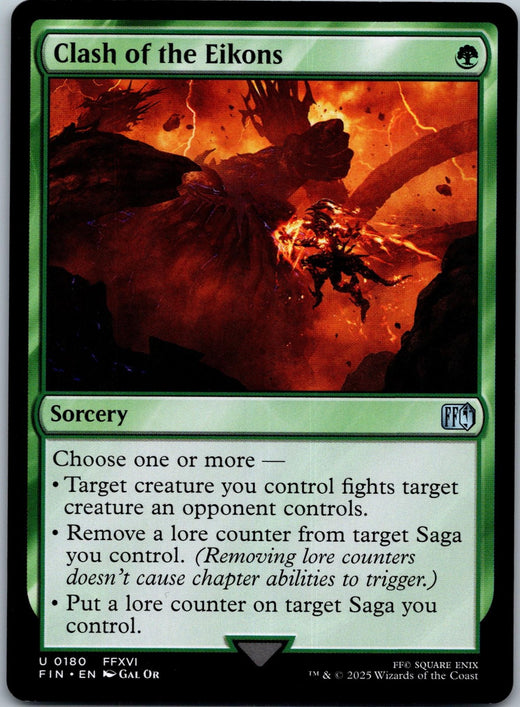 Clash of the Eikons 180 Uncommon Final Fantasy Magic: The Gathering NM | HOKO