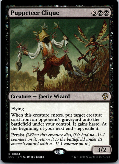 Puppeteer Clique 91 Rare Modern Masters 2015 Magic: The Gathering Near Mint