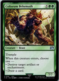 Coliseum Behemoth 181 Uncommon FINAL FANTASY Magic: The Gathering Near Mint