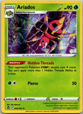 Ariados 004/195 Holo Rare Silver Tempest Pokemon Near Mint