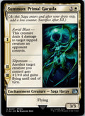 Summon: Primal Garuda 37 Uncommon Final Fantasy Magic: The Gathering NM | HOKO