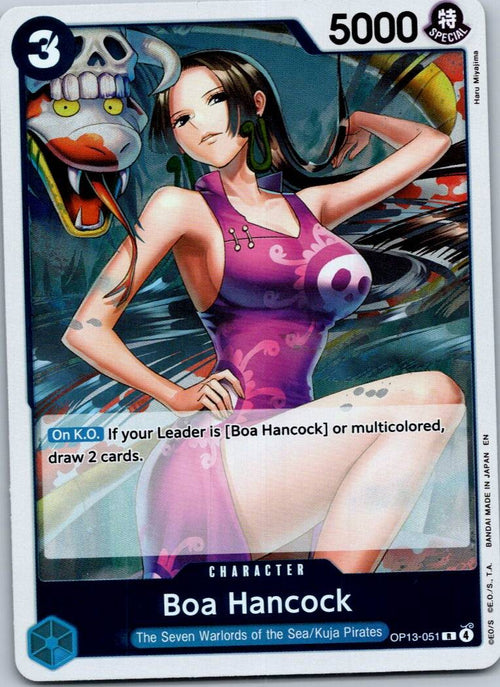 Boa Hancock OP13-051 Rare Carrying On His Will One Piece Near Mint