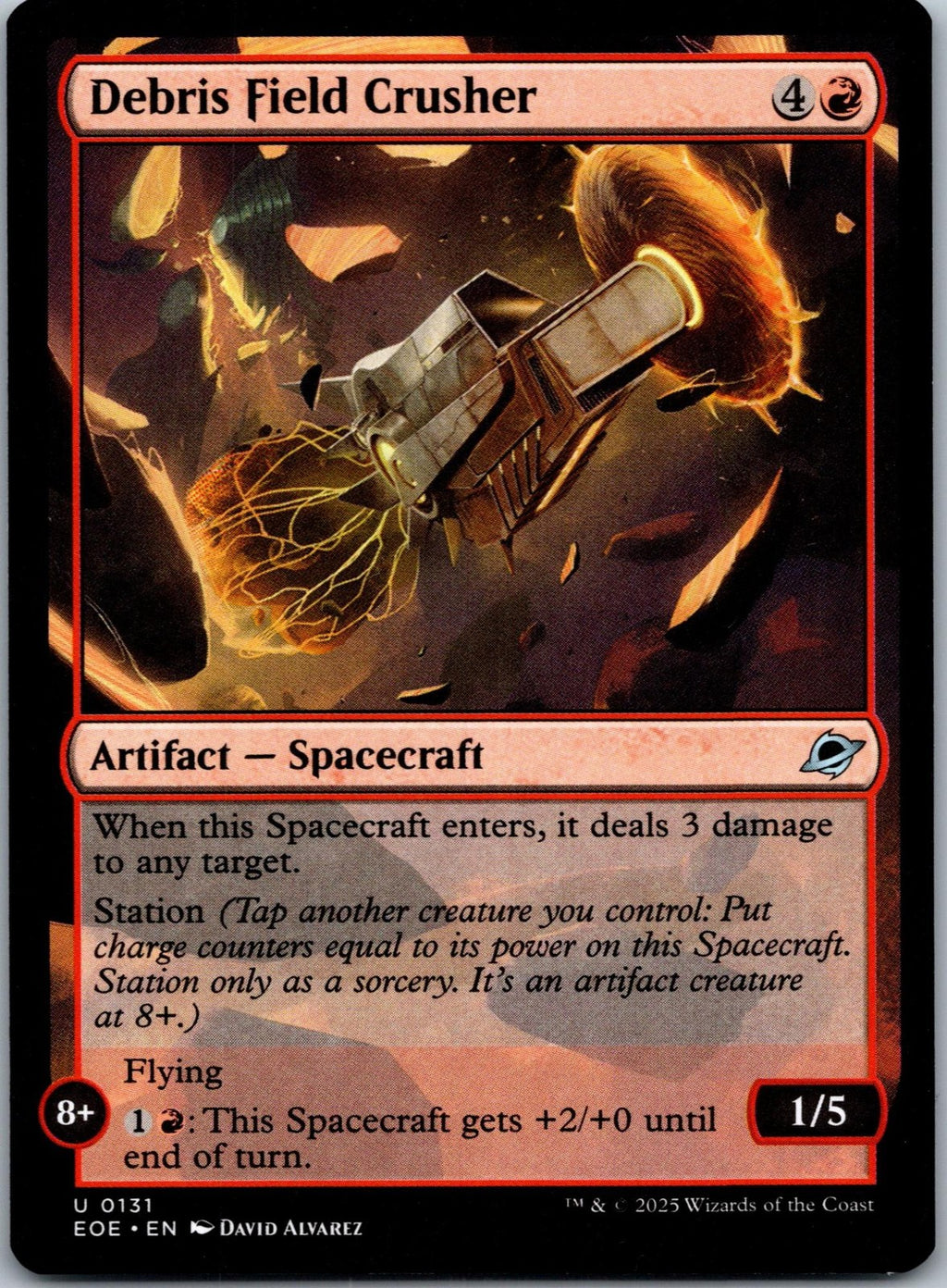 Debris Field Crusher 131 Uncommon Edge of Eternities Magic: The Gathering NM