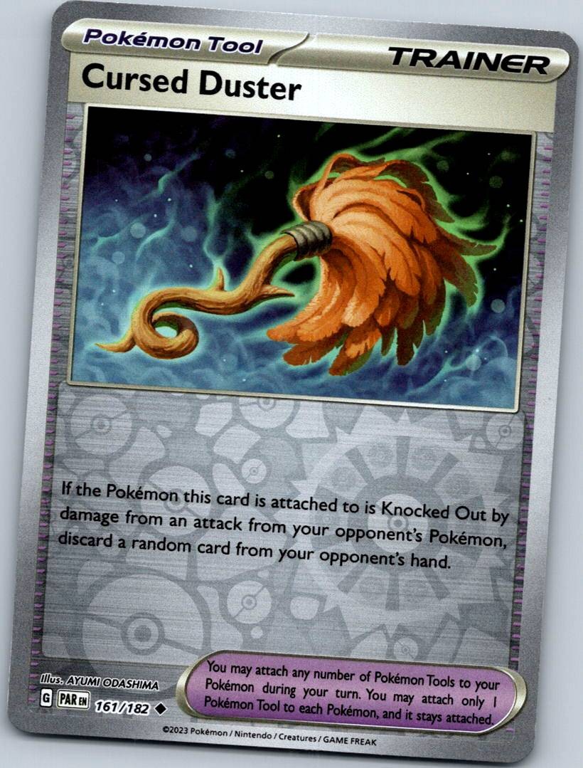 Cursed Duster 161/182 Reverse Paradox Rift Pokemon Near Mint