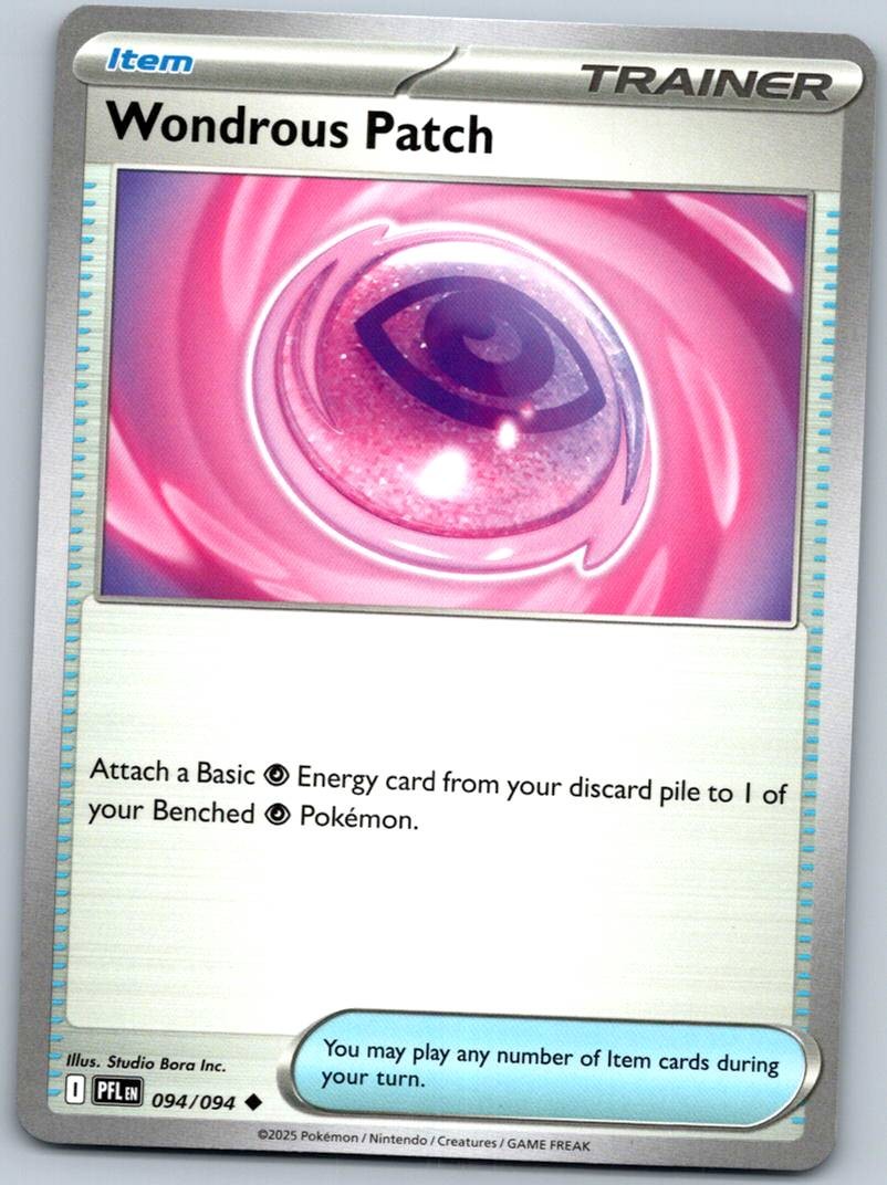 Wondrous Patch 094/094 Uncommon Phantasmal Flames Pokemon Near Mint