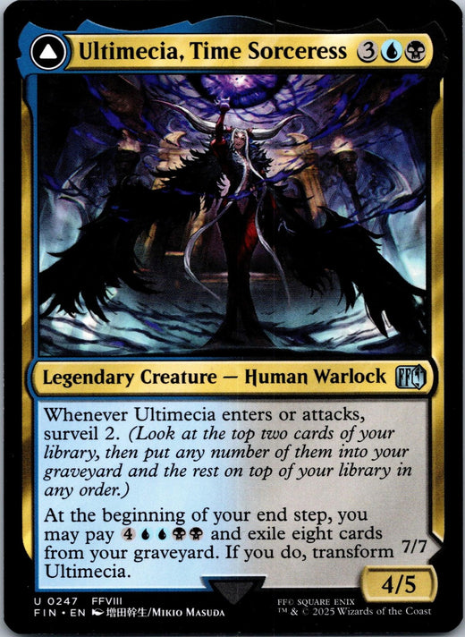 Ultimecia, Time Sorceress 247 Uncommon Final Fantasy Magic: The Gathering NM