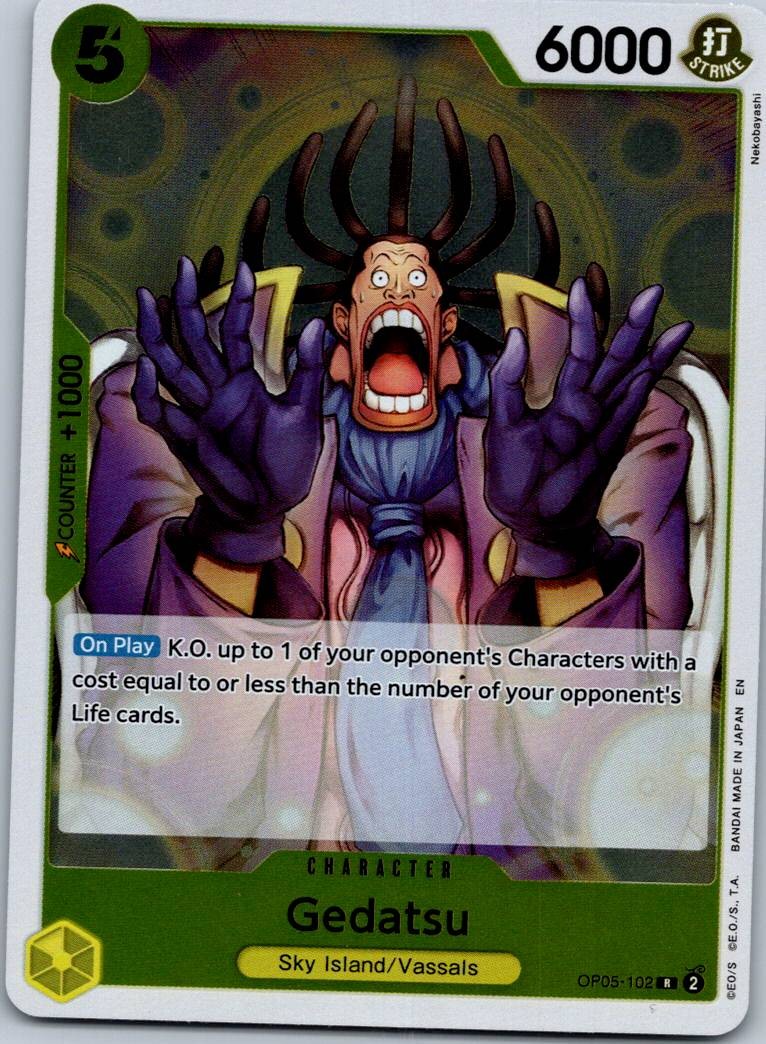 Gedatsu OP05-102 Rare Premium Booster -The Best- Vol. 2 One Piece NM