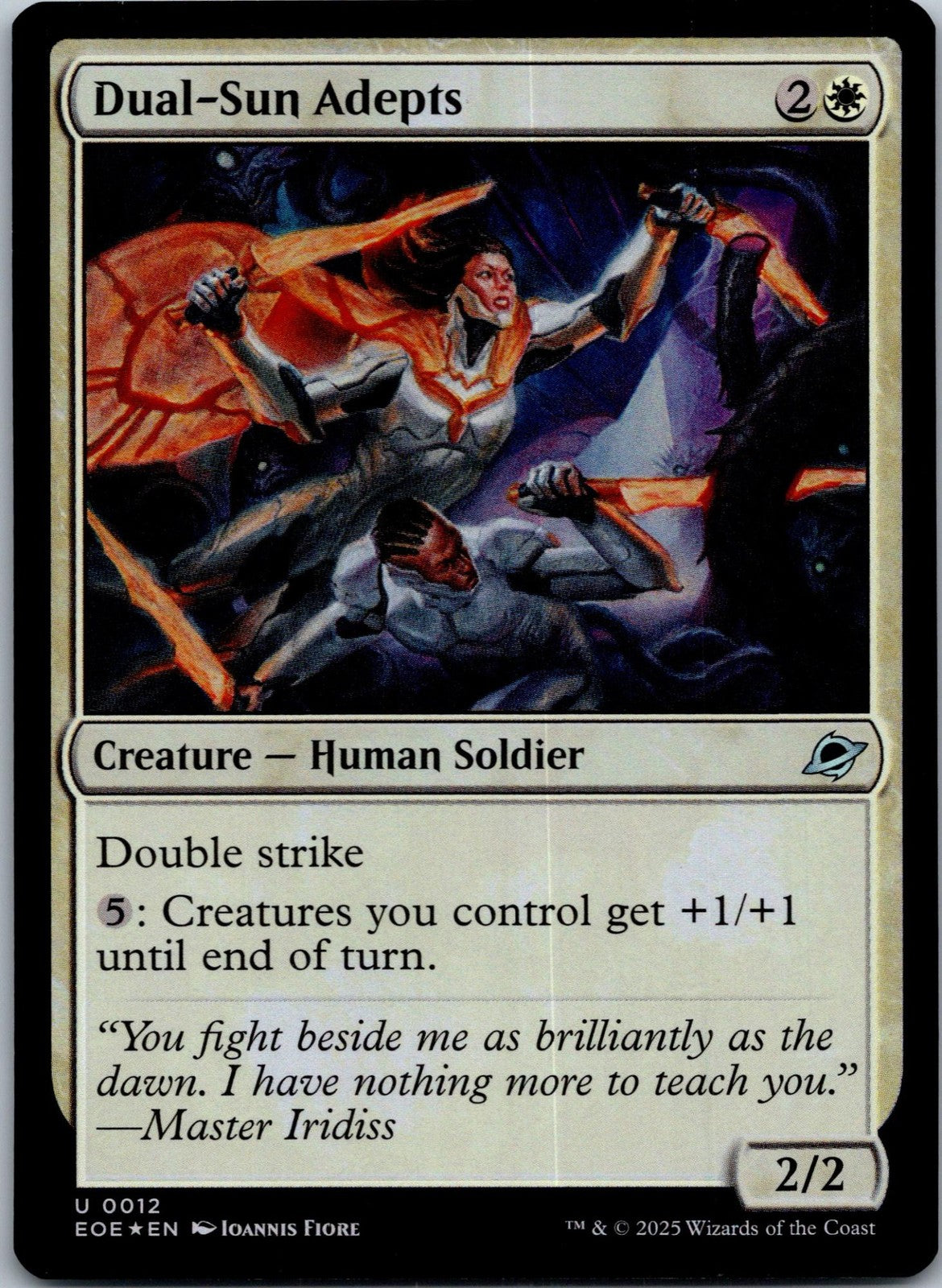Dual-Sun Adepts 12 Uncommon Edge of Eternities Magic: The Gathering NM | HOKO