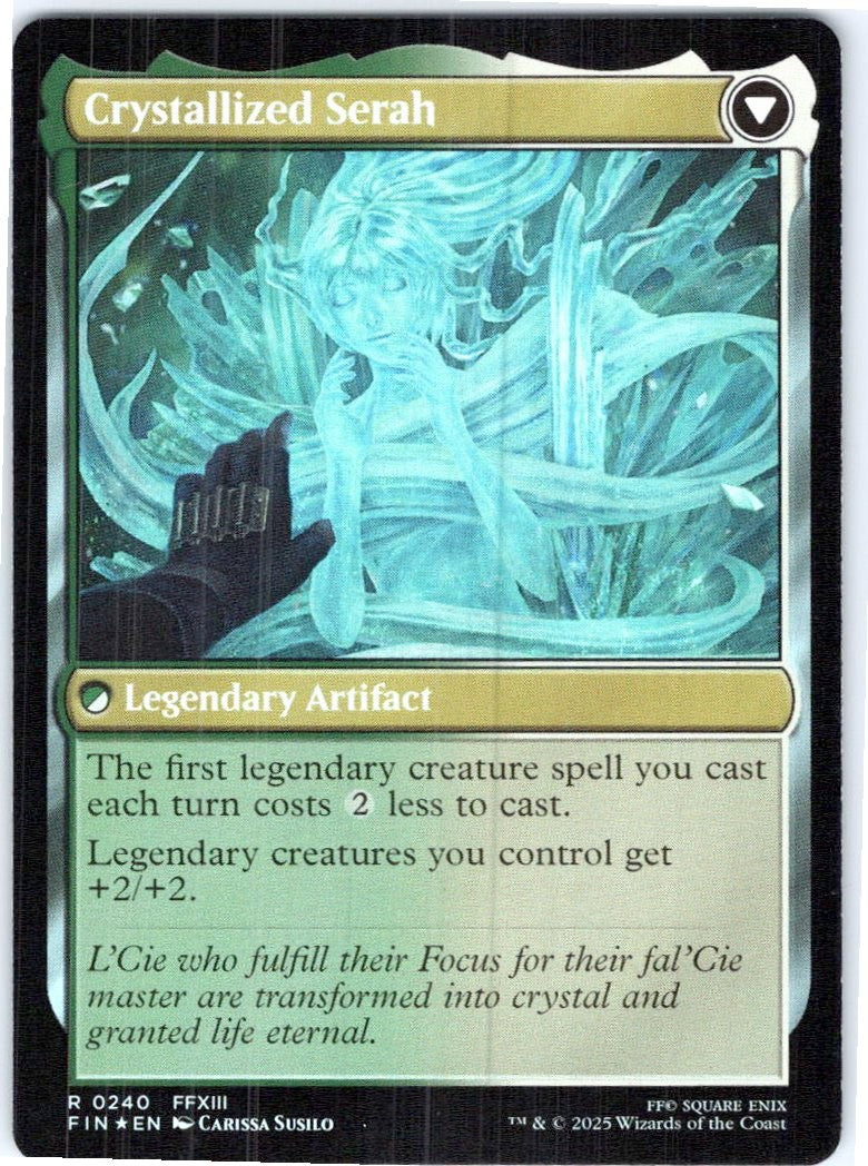 Serah Farron 240 Rare Final Fantasy Magic: The Gathering Foil Near Mint | HOKO