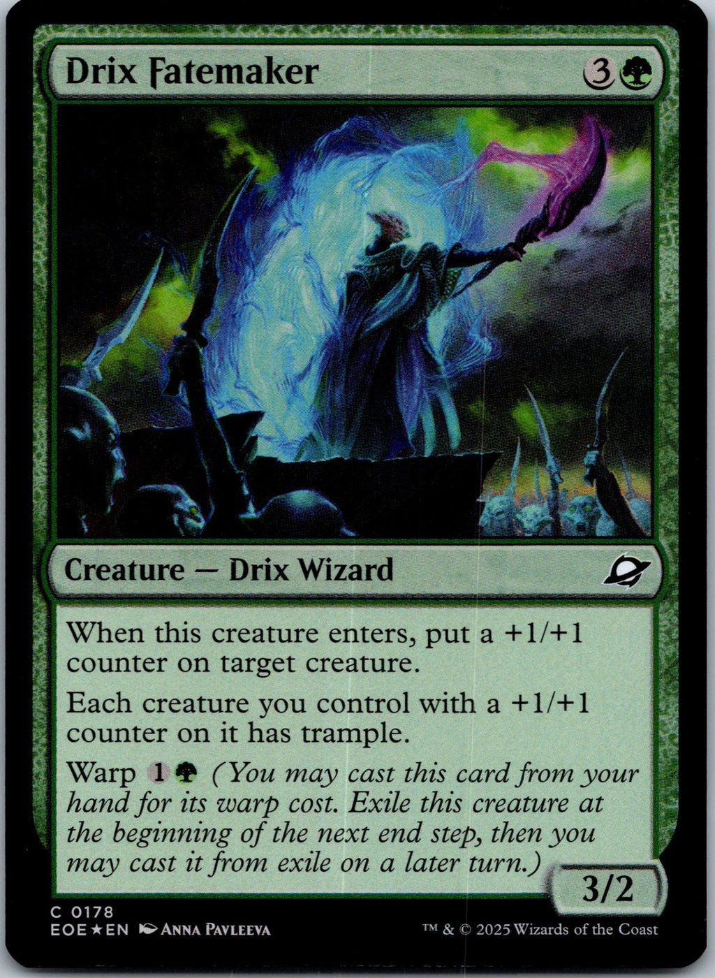 Drix Fatemaker 178 Common Edge of Eternities Magic: The Gathering Near Mint
