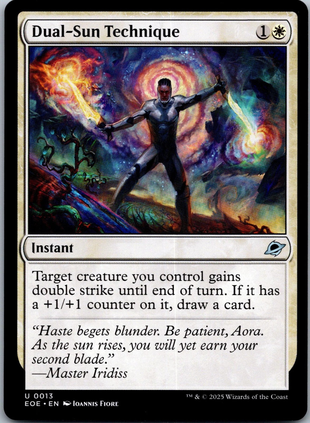 Dual-Sun Technique 13 Uncommon Edge of Eternities Magic: The Gathering NM | HOKO