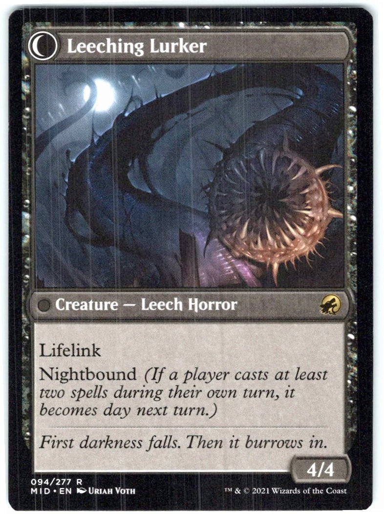 Curse of Leeches Rare Innistrad: Midnight Hunt Magic: The Gathering NM | HOKO