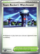Team Rocket's Watchtower 180/182 Uncommon Destined Rivals Pokemon Near Mint