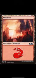 Magic the Gathering Land Card set 10 Units of Mountain (random arts)