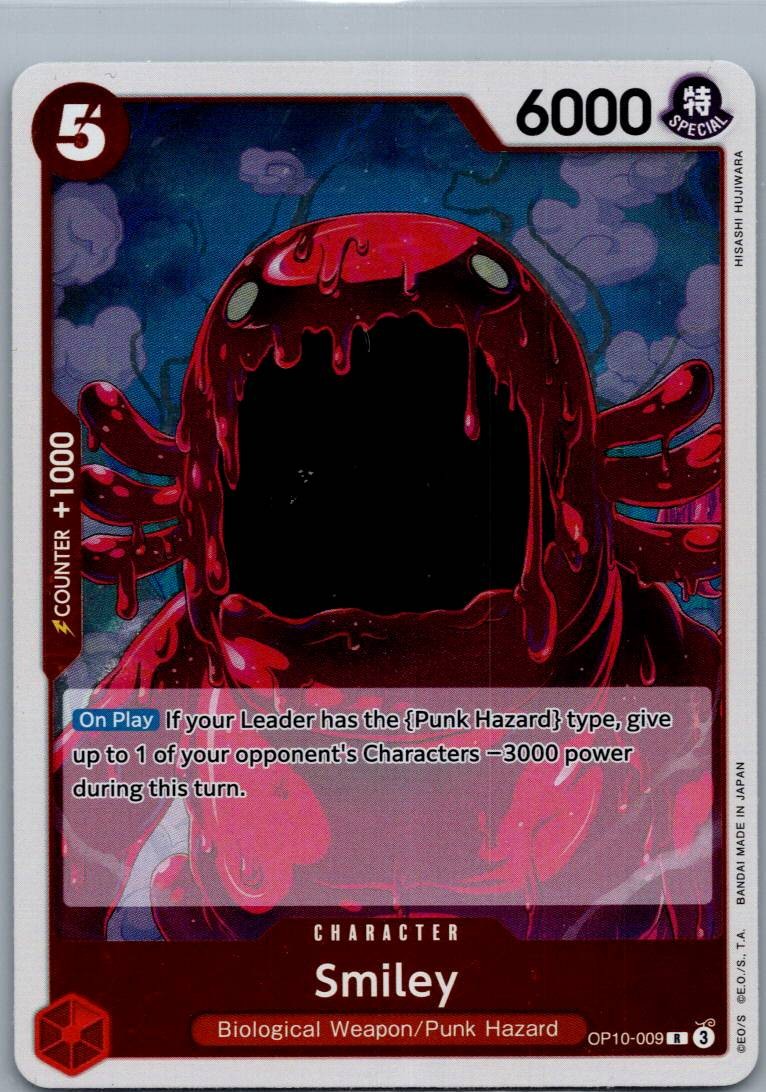 Smiley OP10-009 Rare Royal Blood One Piece Near Mint