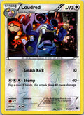 Loudred 81/124 Uncommon Fates Collide Pokemon Near Mint