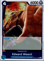 Edward Weevil EB01-023 Rare Extra Booster: Memorial Collection One Piece NM