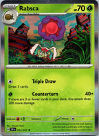 Rabsca 014/191 Rare Surging Sparks Pokemon Near Mint